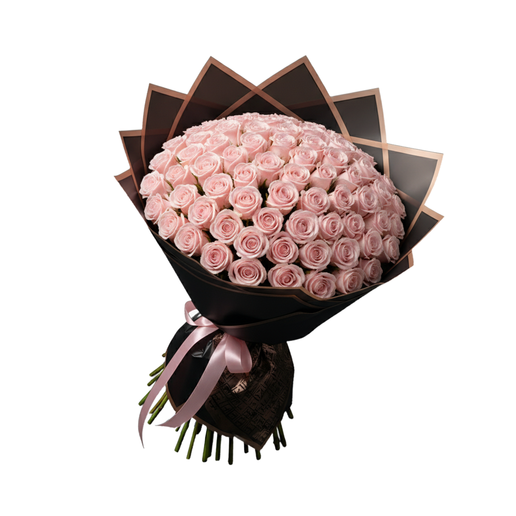 Fresh Rose Bouquet | Pink