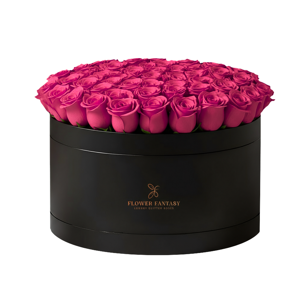 Fresh Rose Box | Fuchsia