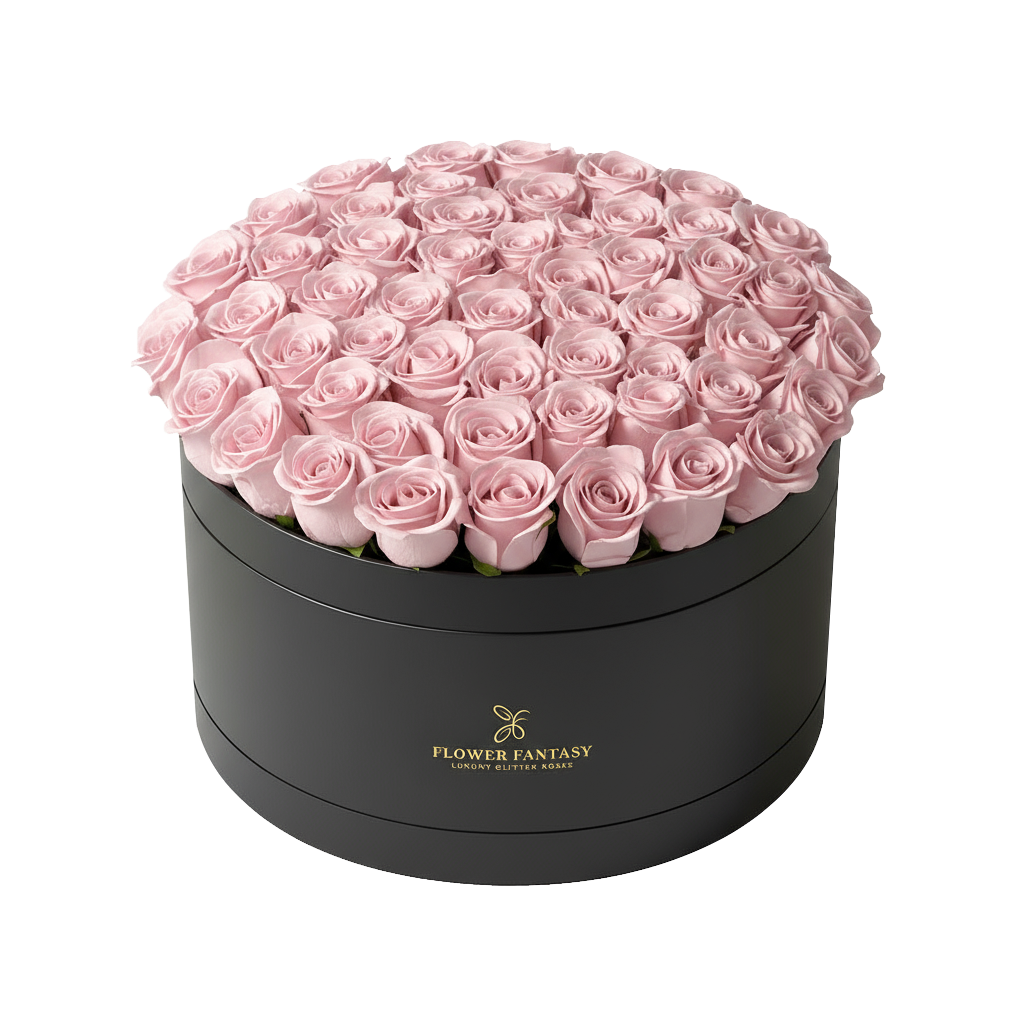 Long Lasting Rose Box | Pink