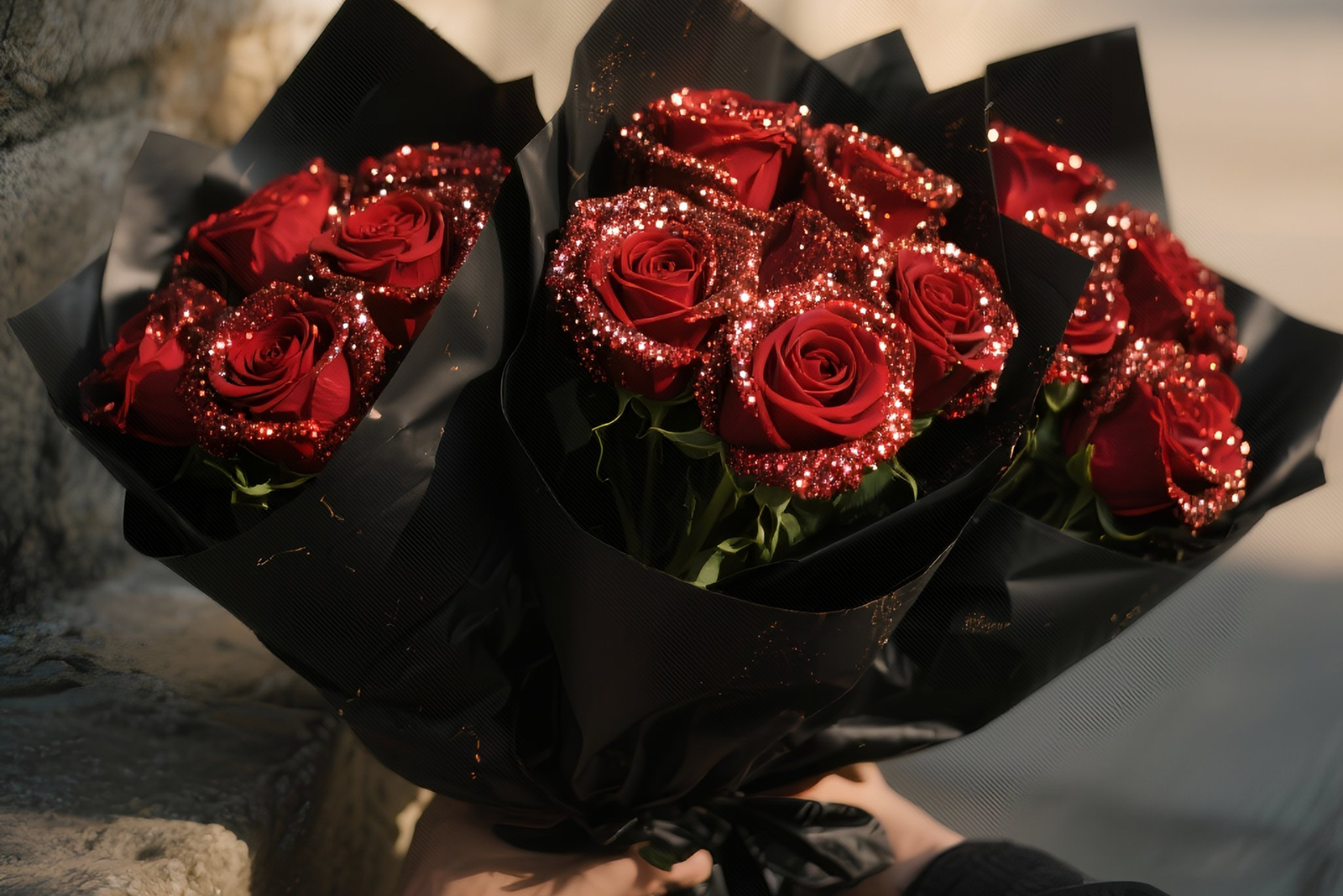 Iridescent Love: Why Glitter Roses Speak Louder Than Words