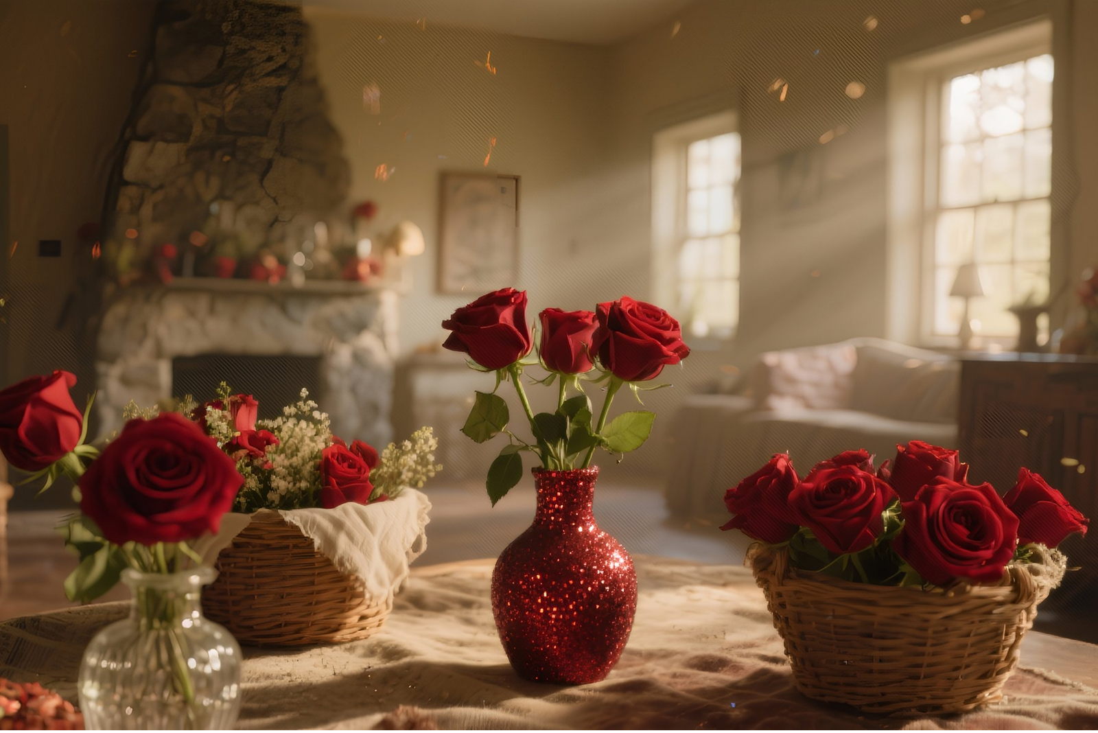 Glitter & Grace: 6 Ways to Style Your Roses at Home