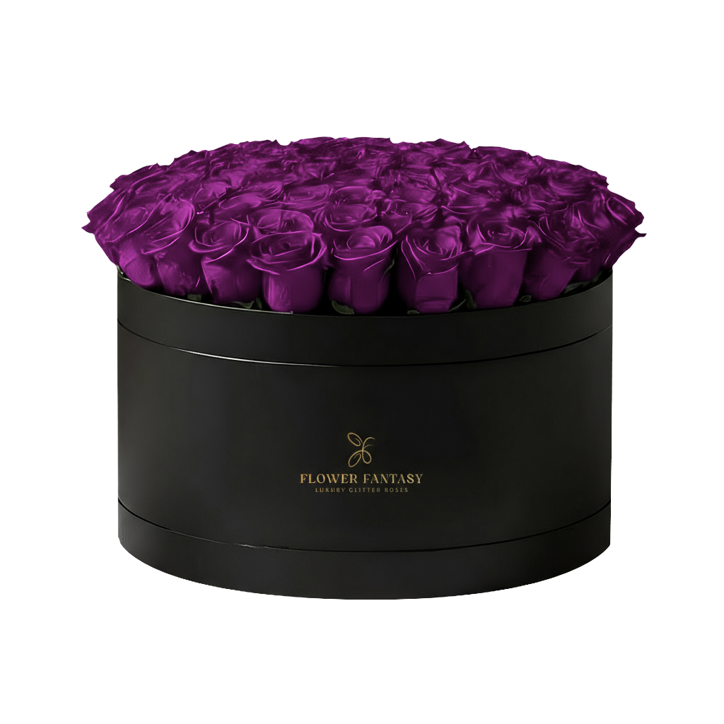 Fresh Rose Box | Purple